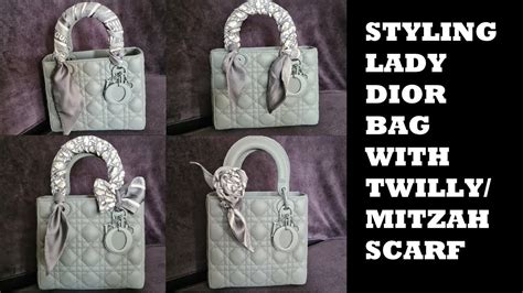 twilly scarf Dior bag